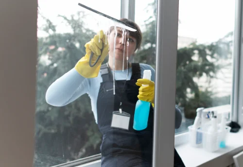 Nettoyage de vitres intérieures et extérieures à Gohory